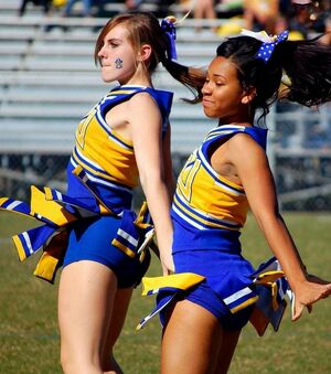 upskirt cheerleaders